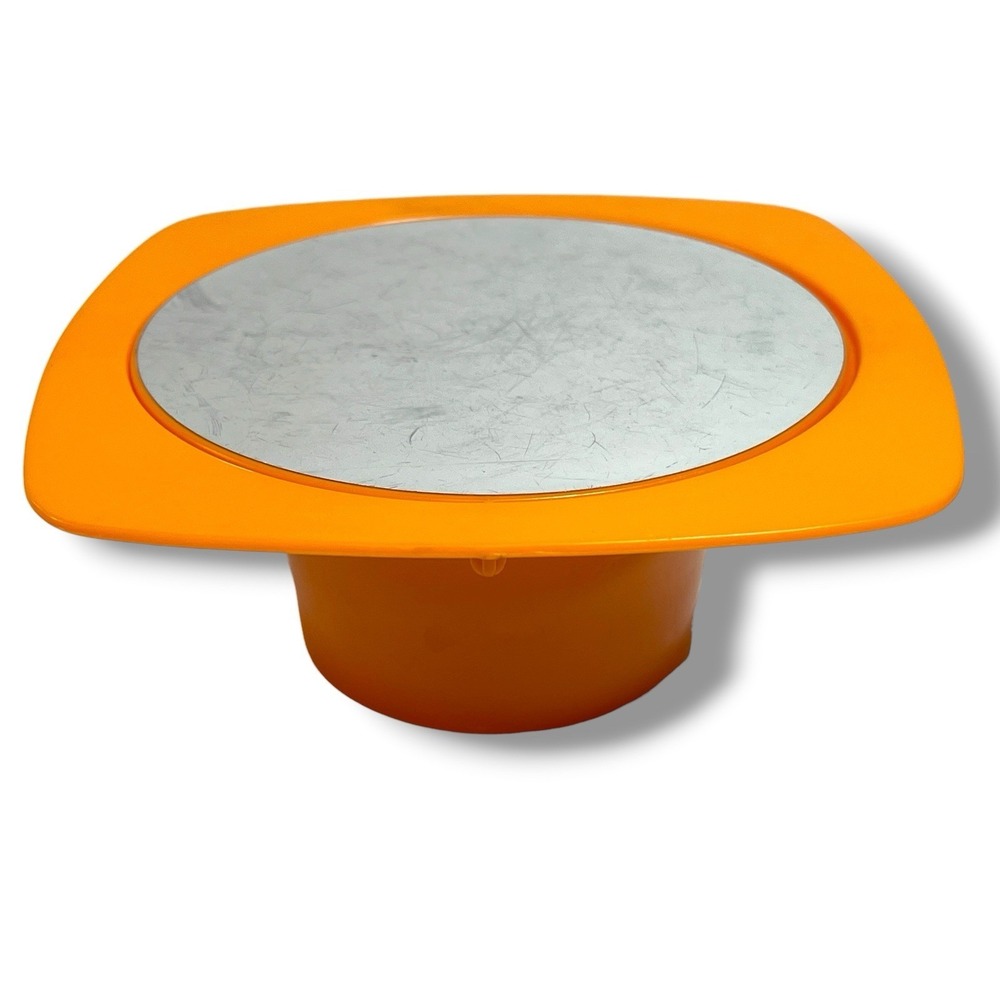 Vintage 1977 Barbie‎ Dream House Orange End Coffee Table Furniture Vintage Retro